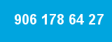 906 178 64 27 906 178 64 27